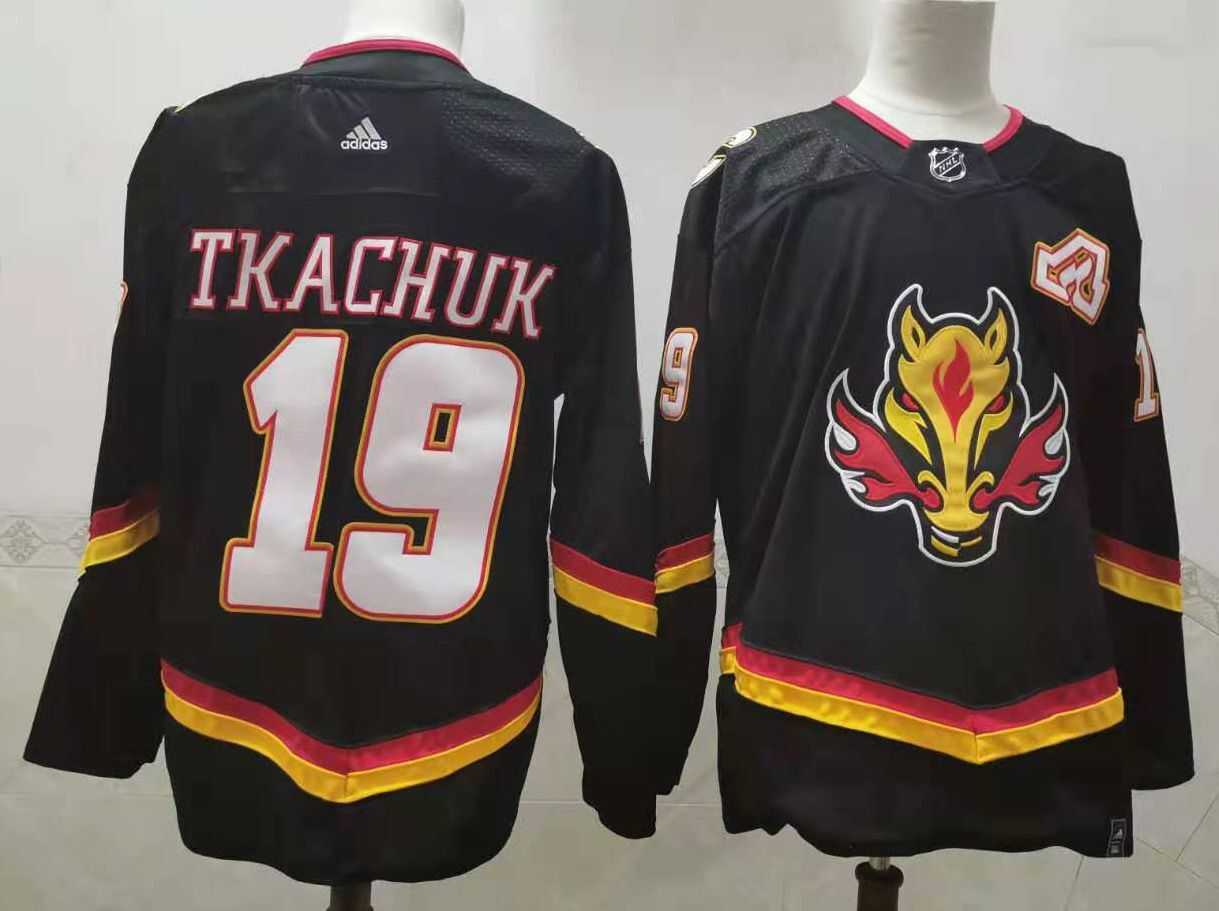 Flames 19 Matthew Tkachuk Black 2020-21 Reverse Retro Adidas Jersey,We sell and wholesale Flames 19 Matthew Tkachuk Black 2020-21 Reverse Retro Adidas Jersey on line form chian!